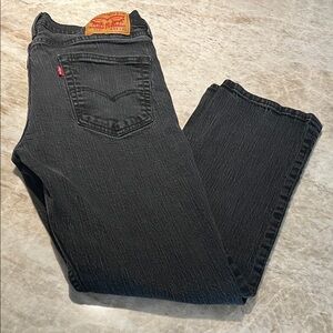 Levi's Men's Charcoal Straight Jeans Levis 514